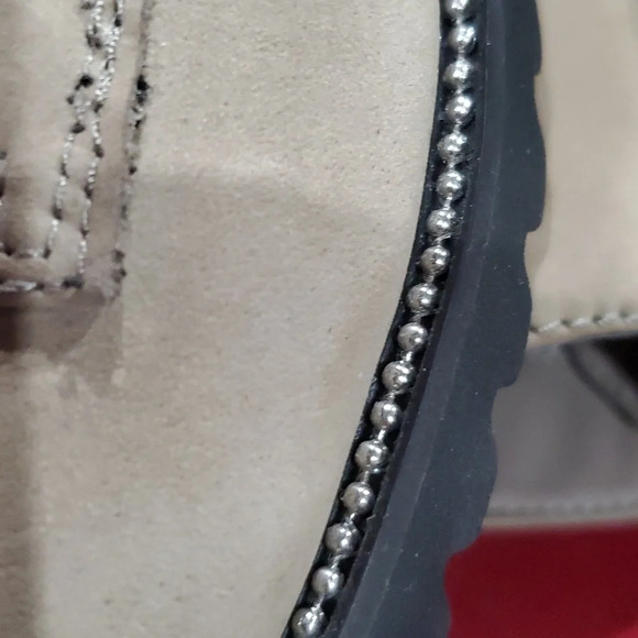 Blondo tan waterproof lace up side zip lug sole boots - Picture 12 of 12